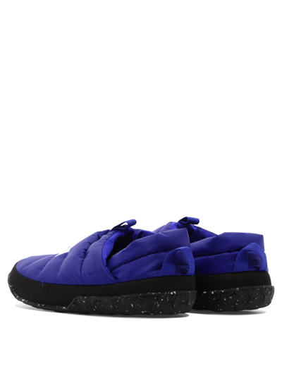 Shop The North Face "nuptse" Mules In Blue