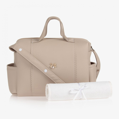 Shop Uzturre Beige Changing Bag (41cm)