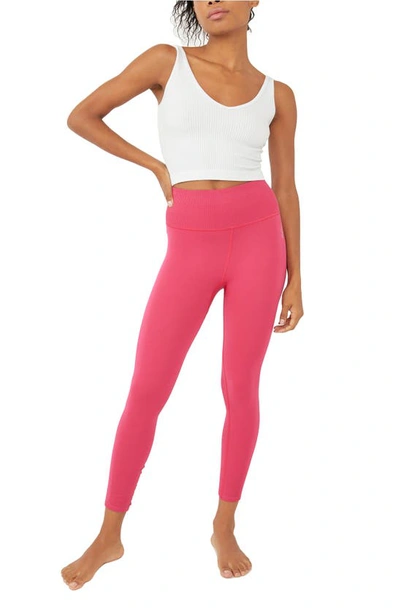 Free People Fp Movement Free Throw High Waist Leggings In Passion