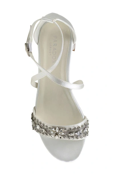 Paradox London Pink Elyse Sandal In Ivory