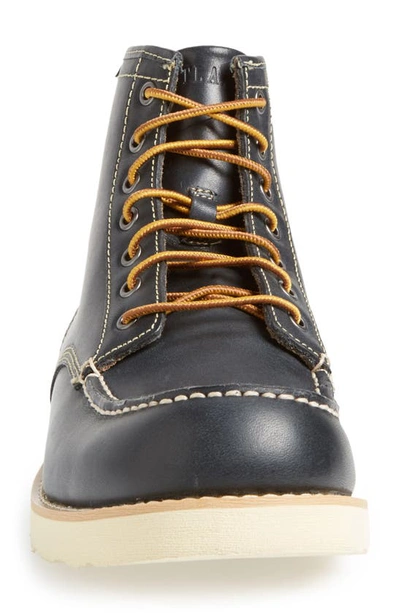 Shop Eastland 'lumber Up' Moc Toe Boot In Navy Leather