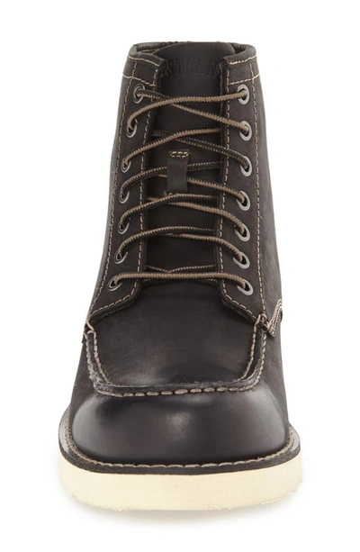 Shop Eastland 'lumber Up' Moc Toe Boot In Black Leather