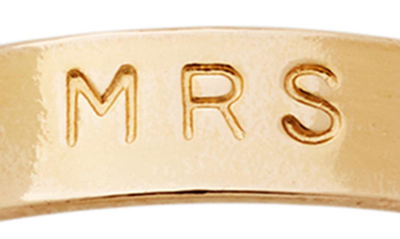 Made By Mary Amara Mrs Ring In Gold