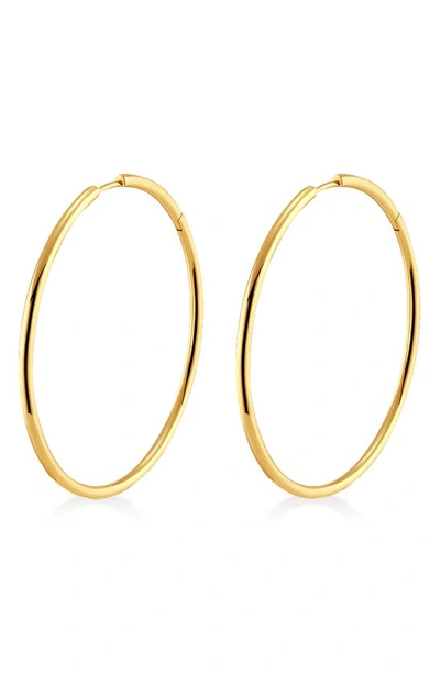 Shop Gorjana Sloane Huggie Hoop Earrings In Gold