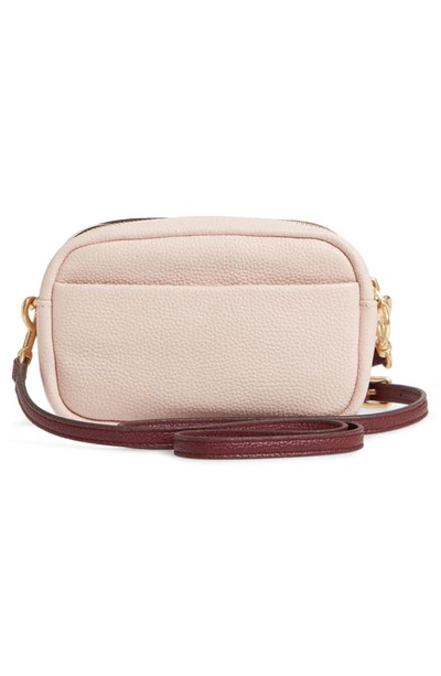 Shop Tory Burch Perry Bombé Mini Bag In Shell Pink