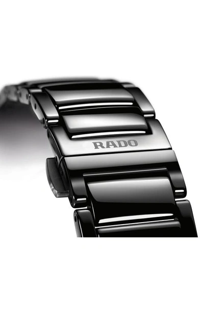 Shop Rado True Automatic Diamond Ceramic Watch, 40mm In Black