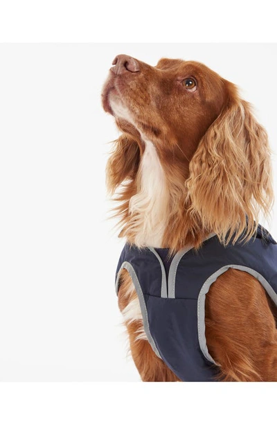 Shop Barbour Monmouth Waterproof Dog Coat In Indigo