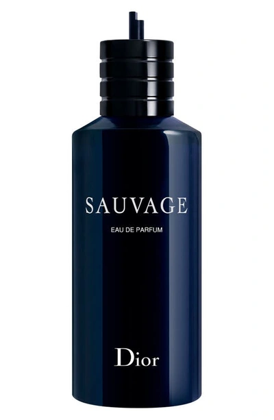 Shop Dior Sauvage Eau De Parfum, 10 oz In Refill