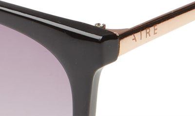 Shop Aire Lacerta 54mm Gradient Square Sunglasses In Black
