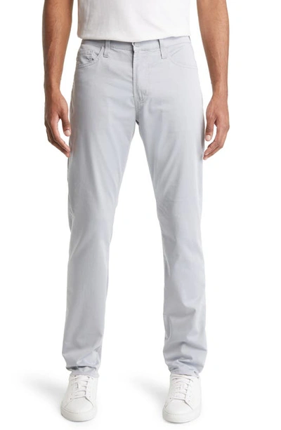 Shop Ag Commuter Performance Sateen Pants In White Sands