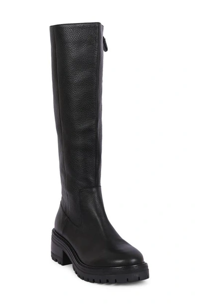 Shop Gentle Souls By Kenneth Cole Brandon Lug Sole Knee High Boot In Black