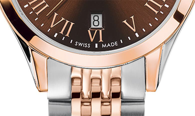 Balmain Watches Classic R Two-tone Bracelet Watch, 34mm In Two Tone