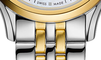Balmain Beleganza Diamond Two-tone Bracelet Watch, 27.5mm In Two Tone