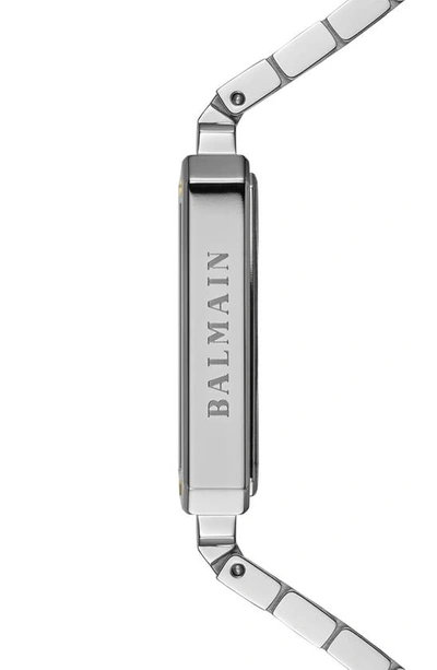 Shop Balmain Eirini Two-tone Bracelet Watch, 25mm X 33mm In Two Tone