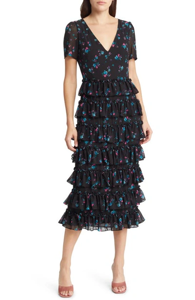 Wayf darlene tiered ruffle dress cheap