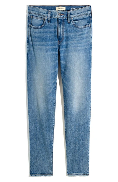 Shop Madewell Relaxed Taper Jeans In Welton Wash