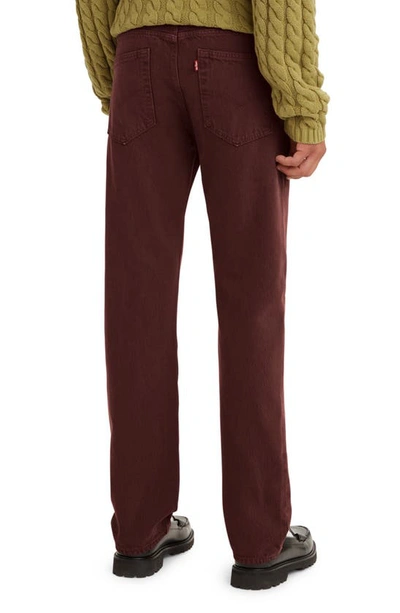Shop Levi's 501® '93 Straight Leg Jeans In Brown Garment Dye