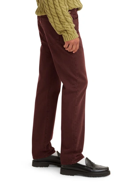 Shop Levi's 501® '93 Straight Leg Jeans In Brown Garment Dye