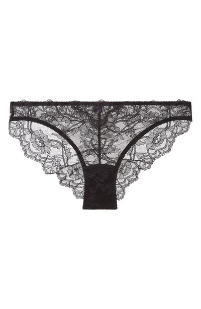 Shop Journelle Anais Lace Hipster Panties In Noir