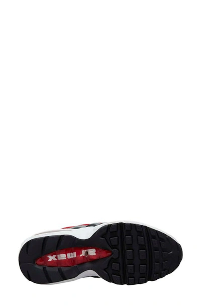Shop Nike Kids' Air Max 95 Recraft Gs Sneaker In Black/ White/ Red
