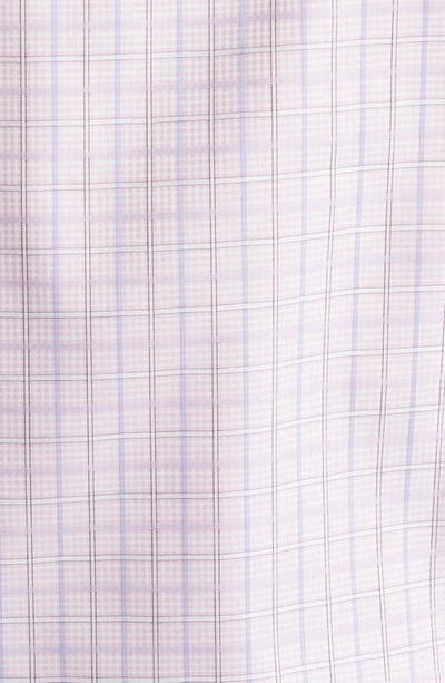 Shop Duchamp Tailored Fit Check Dress Shirt In Pink