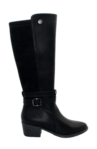 Shop Volatile Filmore Knee High Boot In Black