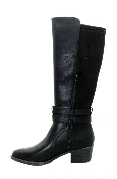 Shop Volatile Filmore Knee High Boot In Black