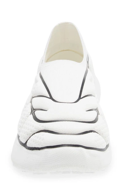 Shop Givenchy Tk-360 Plus Slip-on Sneaker In White/ Black