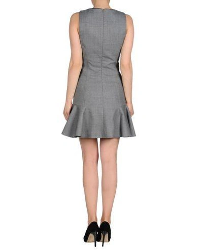 Shop Barbara Bui Short Dress In Grey