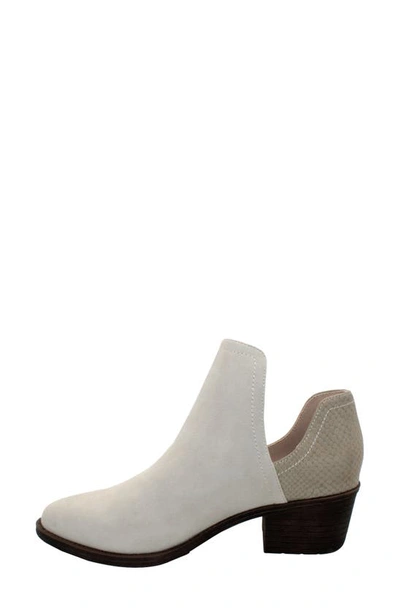 Shop Volatile Chronicle Bootie In Chalk