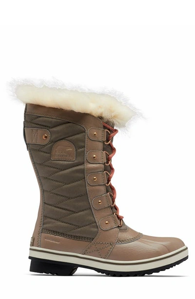 Sorel Tofino Ii Leather Boot In Omega Taupe Paradox Pink