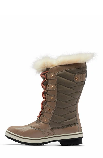 Shop Sorel 'tofino Ii' Faux Fur Lined Waterproof Boot In Omega Taupe Paradox Pink