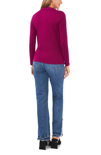 Shop 1.state Cozy Knit Top In Plum Fairy