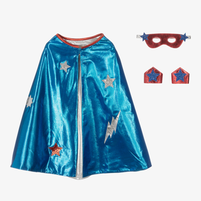 Shop Meri Meri Blue Superhero Costume Set