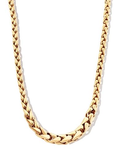 Shop Lauren Rubinski 14k Yellow Gold Small Twist Chain Necklace