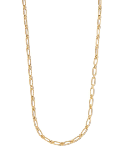 Shop Lauren Rubinski 14k Yellow Gold Small Twist Chain Necklace