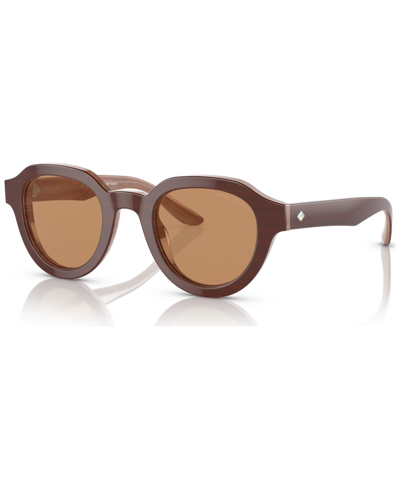 Giorgio Armani Women's Sunglasses, Ar8172u46-x In Bilayer Marble Brown |  ModeSens
