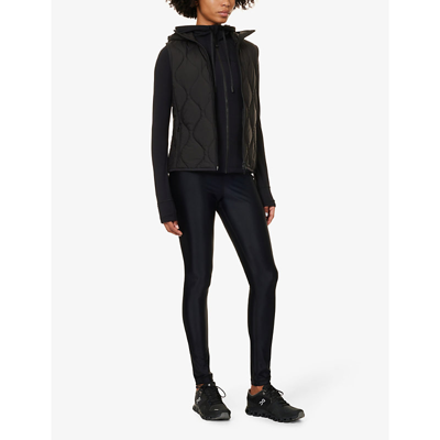Lululemon Define High-neck Stretch-jersey Jacket In Black