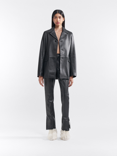 Filippa K Ara Nappa Leather Jacket In Black | ModeSens