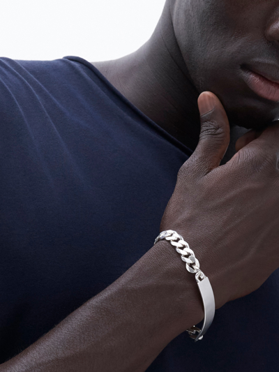 Filippa K Roll Neck Tee In Blue