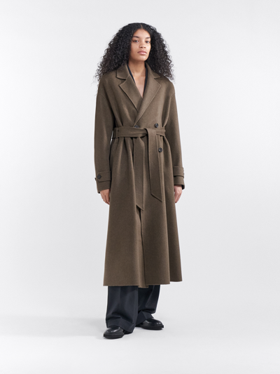 Shop Filippa K Ilena Coat In Green