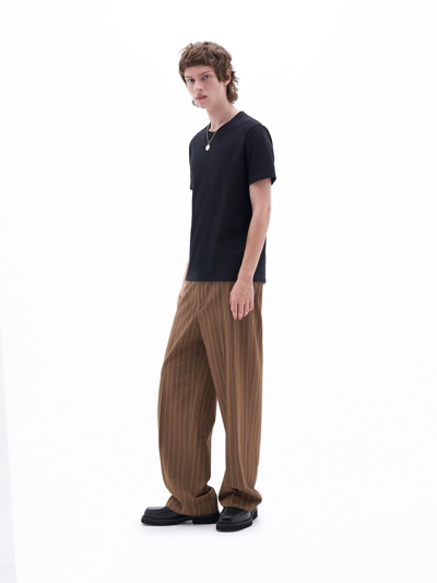 Filippa K Stretch Cotton Tee In Black
