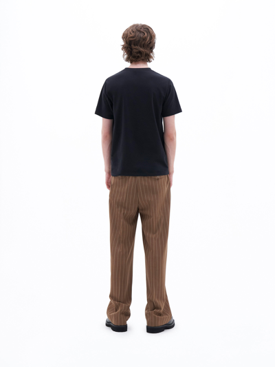 Filippa K Stretch Cotton Tee In Black
