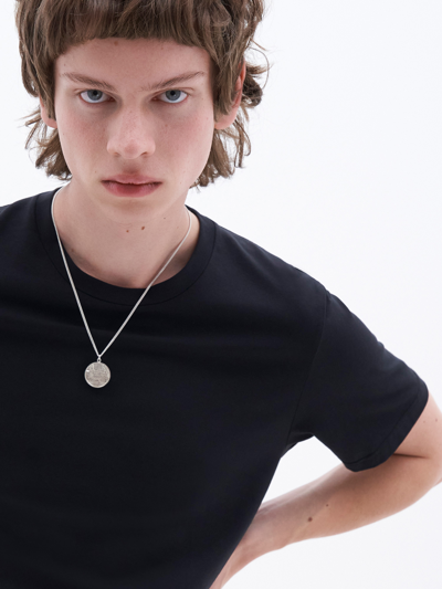 Filippa K Stretch Cotton Tee In Black