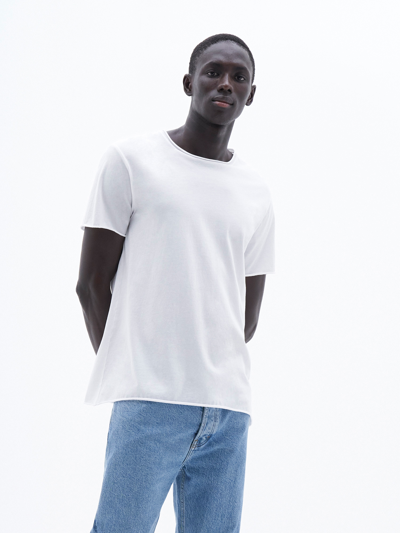 Shop Filippa K Roll Neck Tee In White