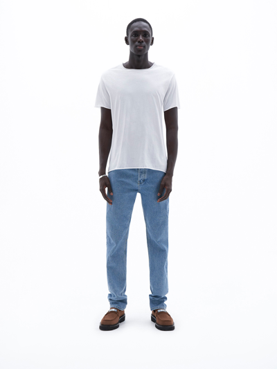 Shop Filippa K Roll Neck Tee In White