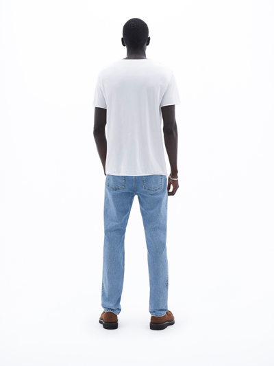 Filippa K Roll Neck Tee In White