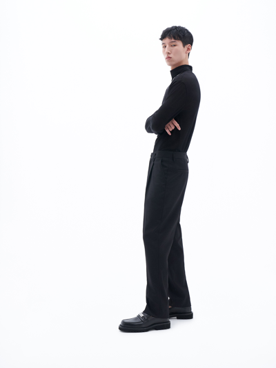 Filippa K Samson Wool Trousers In Black
