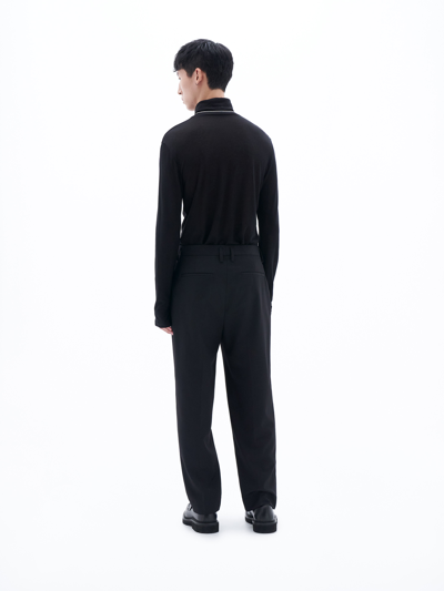 Filippa K Samson Wool Trousers In Black