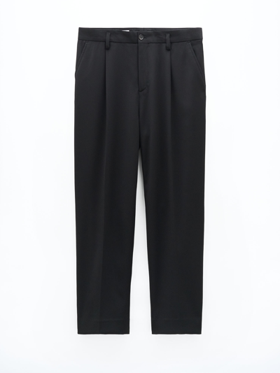 Filippa K Samson Wool Trousers In Black